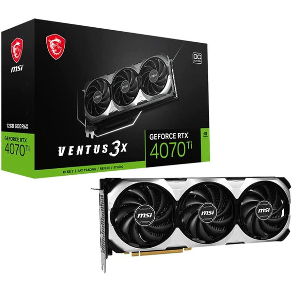 MSI GeForce RTX 4070 Ti VENTUS 3X 12G OC Graphics Card