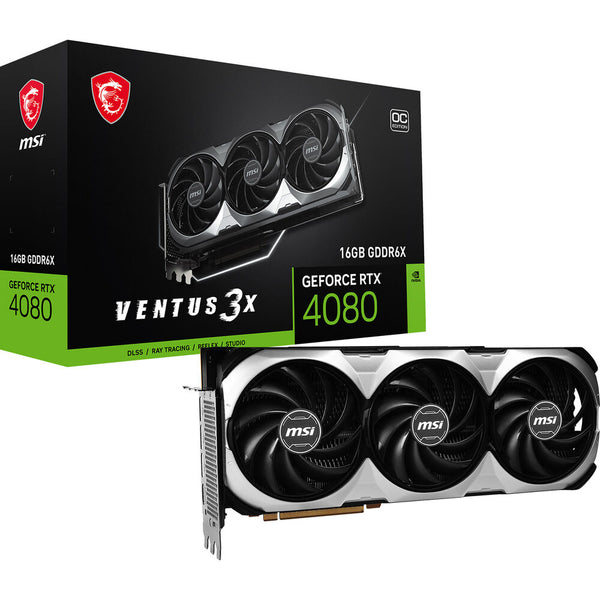 MSI GeForce RTX 4080 16GB VENTUS 3X OC Graphics Card