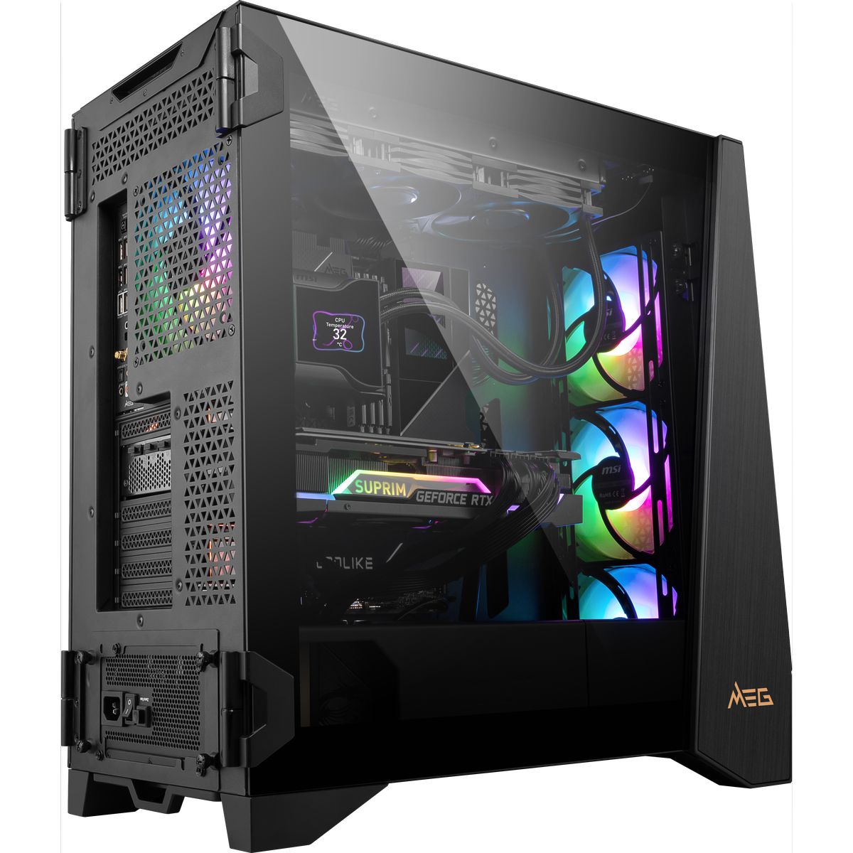 MSI MEG PROSPECT 700R Mid-Tower Gaming Case – AL-NABAA
