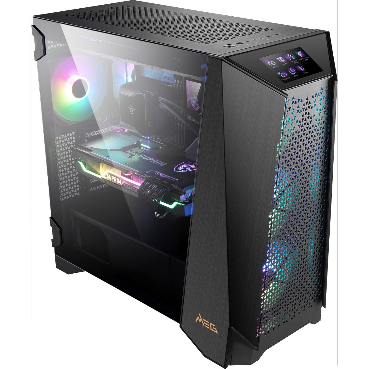MSI MEG PROSPECT 700R Mid-Tower Gaming Case – AL-NABAA