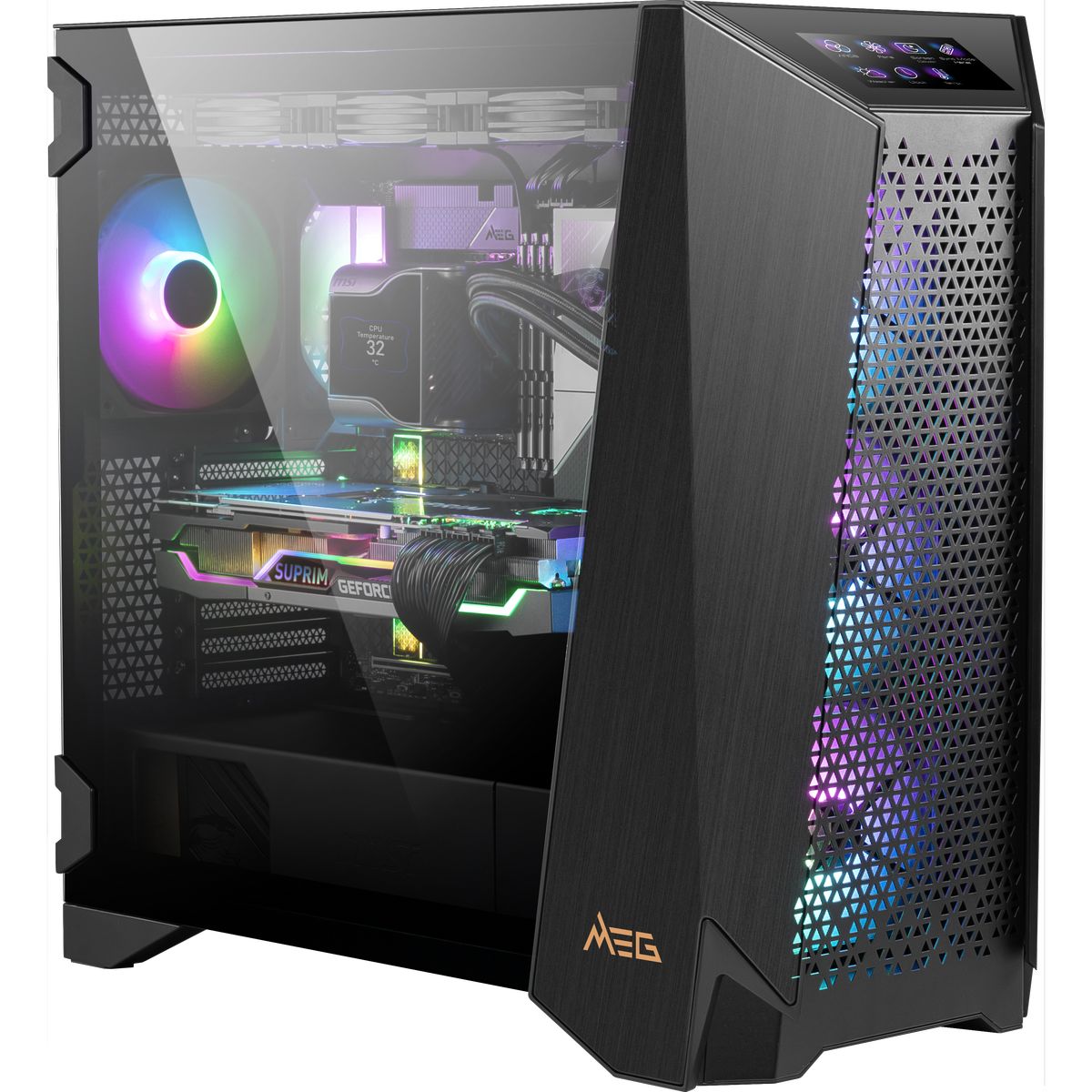 MSI MEG PROSPECT 700R Mid-Tower Gaming Case – AL-NABAA