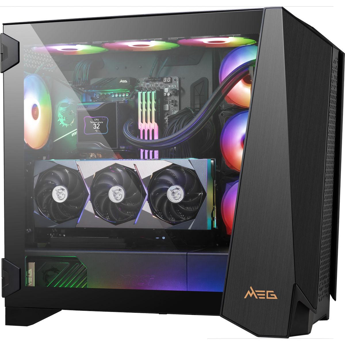 MSI MEG PROSPECT 700R Mid-Tower Gaming Case – AL-NABAA