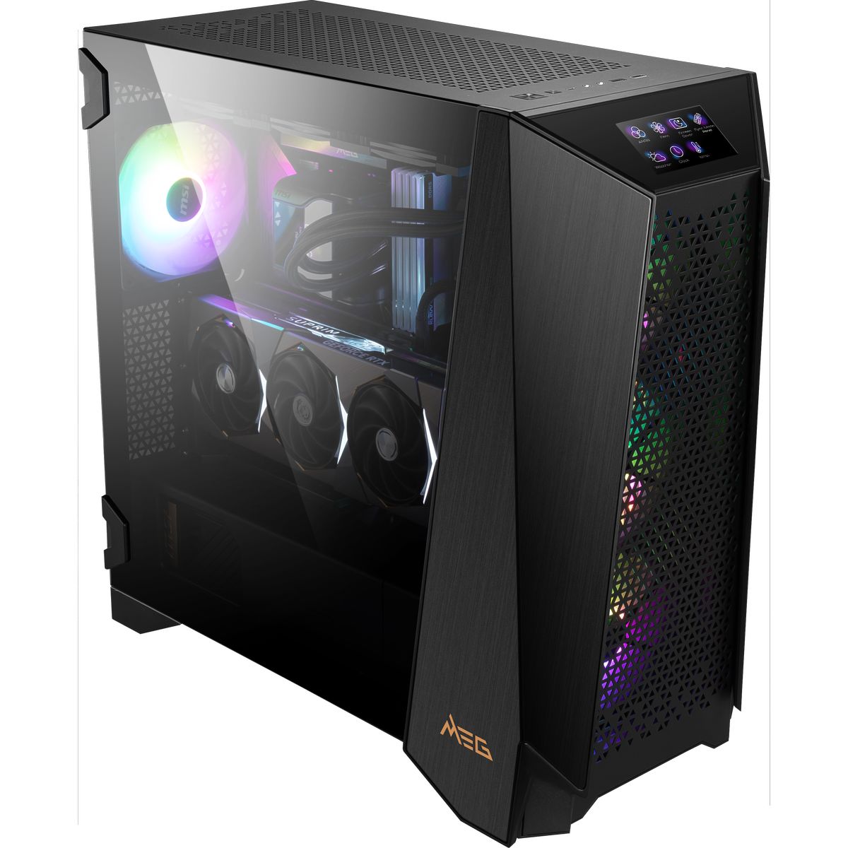 MSI MEG PROSPECT 700R Mid-Tower Gaming Case – AL-NABAA