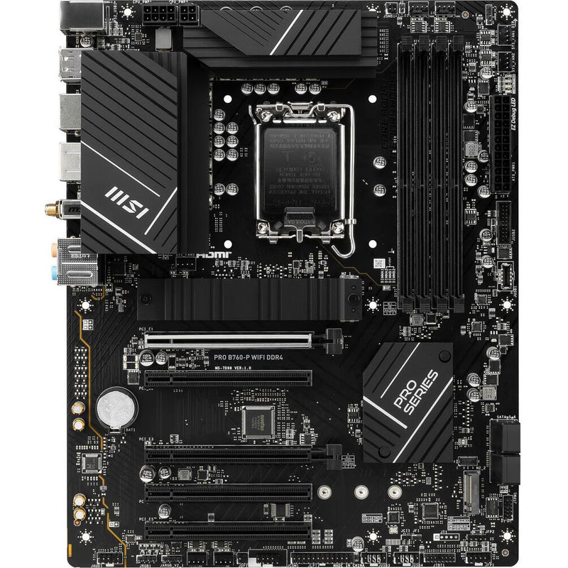 MSI PRO B760-P WIFI DDR4 LGA 1700 ATX Motherboard