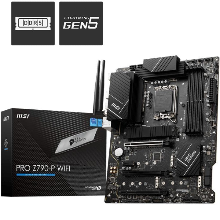 اللوحة الأم إم إس آي برو Z790-P واي فاي LGA 1700 ATX