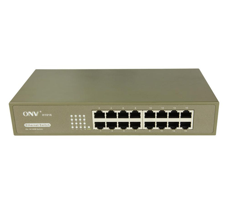 ONV 16-Port 10/100M Network Switch