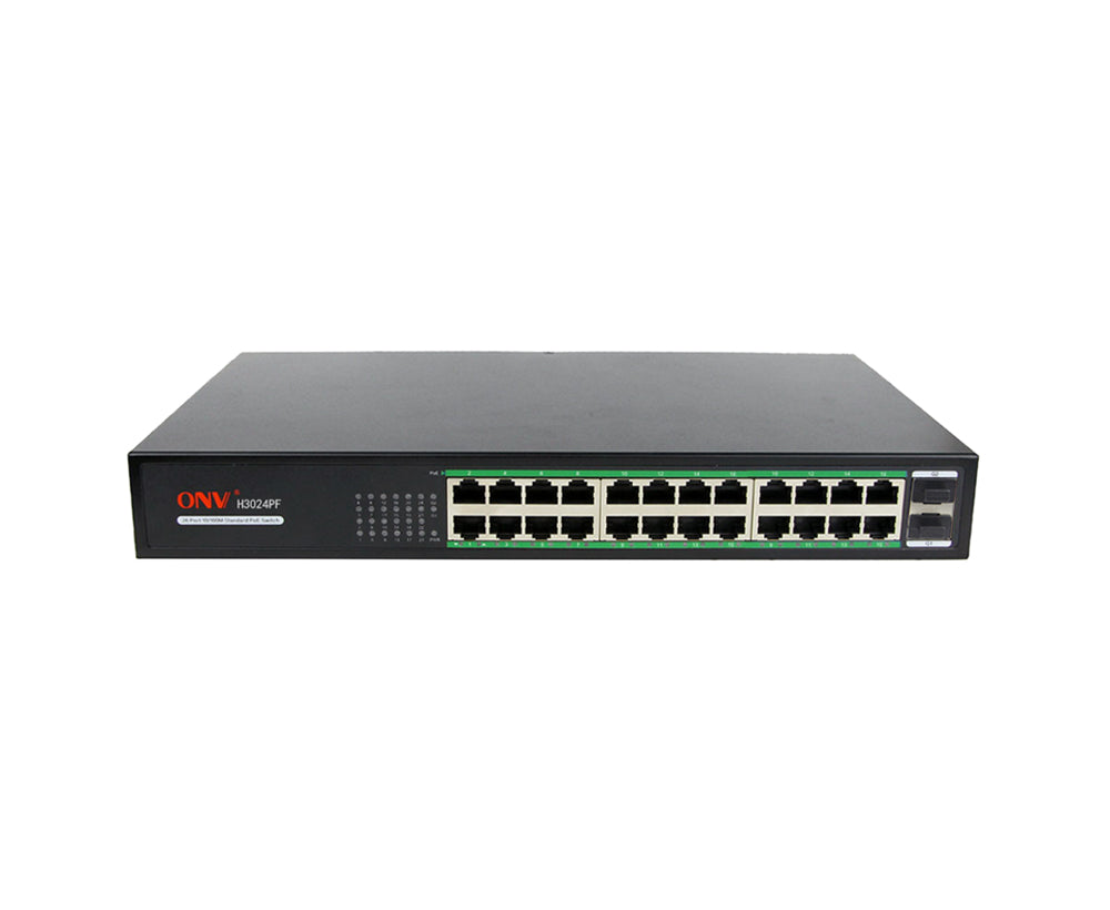 ONV Full Gigabit 26-Port PoE Switch – AL-NABAA