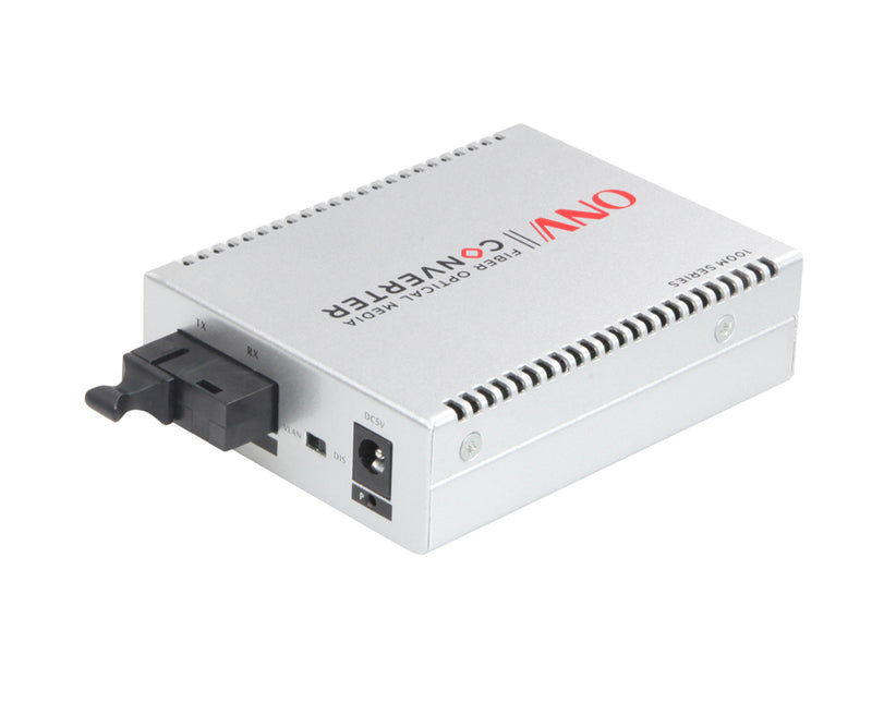 ONV 10/100M 4-Port Dual Fiber PoE Media Converter