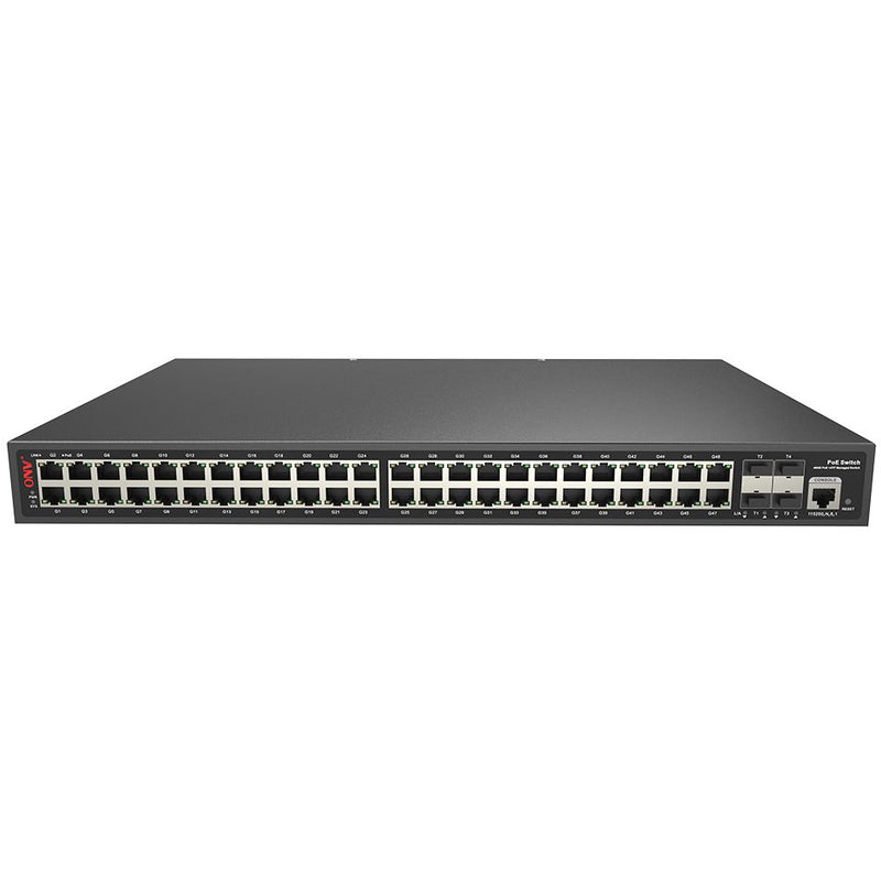 ONV 10G uplink 52-port L2+ managed PoE switch