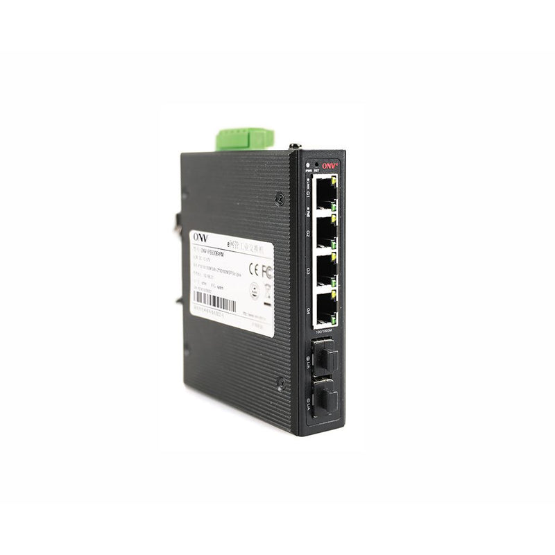 ONV Full gigabit 6-port e network managed industrial PoE switch.