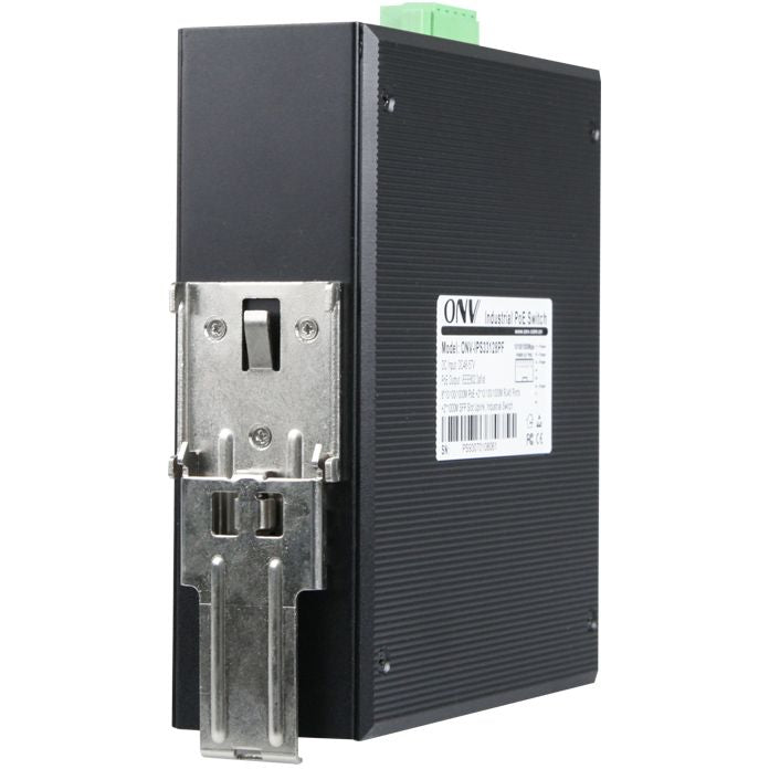 ONV Full gigabit 10-port L2+ managed industrial PoE fiber switch