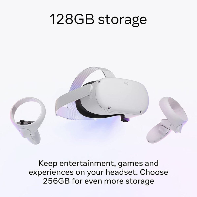 Oculus Quest 2 (128 GB) - 3D Virtual Reality System