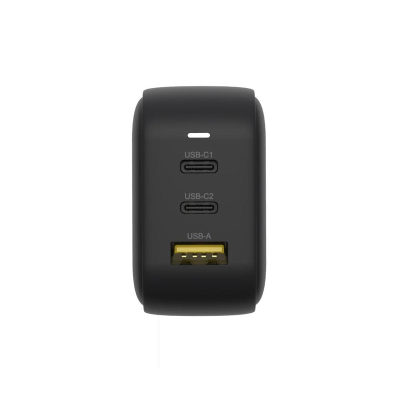 UNITEK 3 Ports 66W Charger with USB PD and QC 3.0
