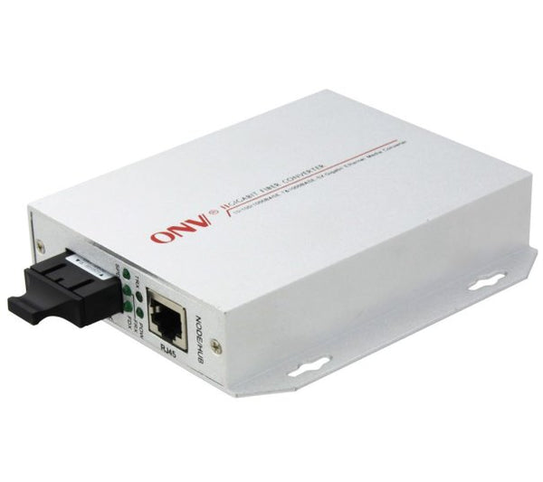 ONV Gigabit fiber optic media converter rj45 sc connector with POE 802.3at