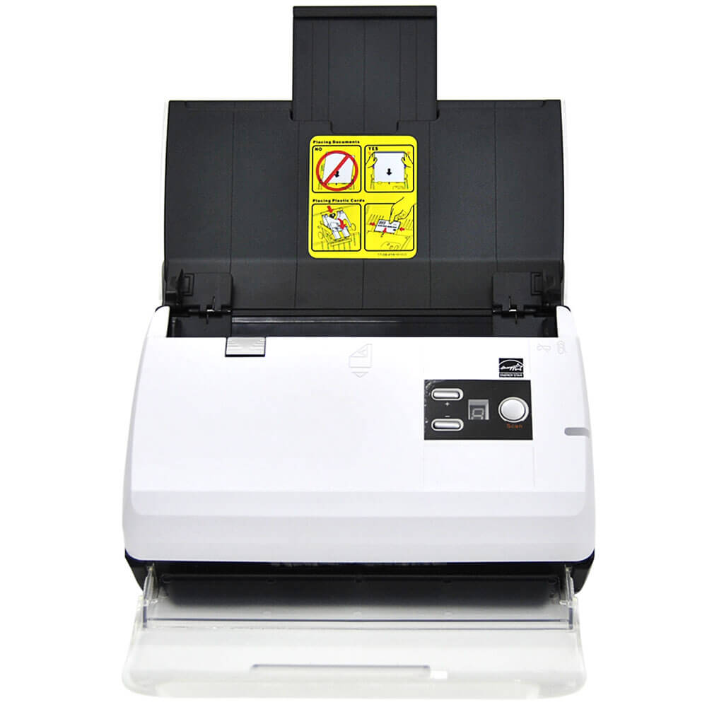 Plustek SmartOffice PS30D Plus ماسح ضوئي تلقائي للمستندات (ADF).