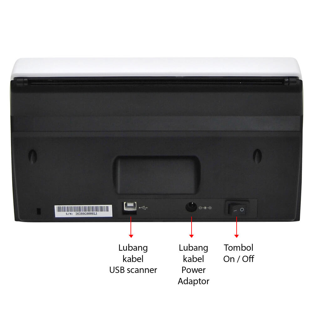 Plustek SmartOffice PS30D Plus ماسح ضوئي تلقائي للمستندات (ADF).