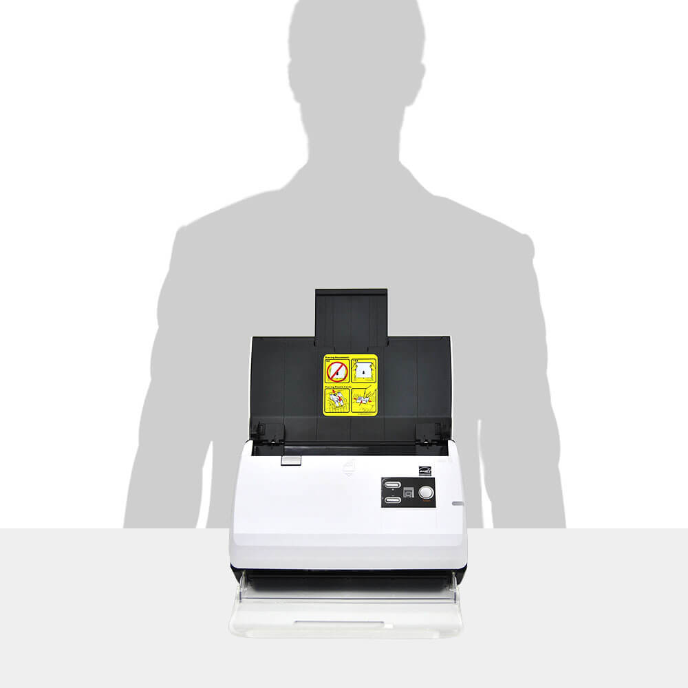 Plustek SmartOffice PS30D Plus ماسح ضوئي تلقائي للمستندات (ADF).