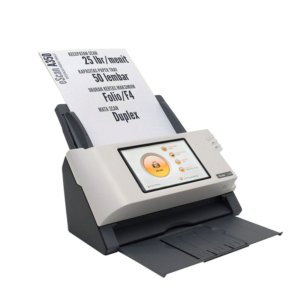 Plustek eScan A350 Automatic Document Feeder (ADF) Scanner