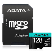 ADATA Premier Pro Memory Card SD 6.0 with Adapter - 128GB - microSDXC UHS-I