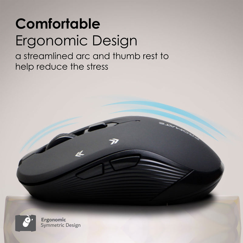 Promate Optical Wireless Mouse - Slider