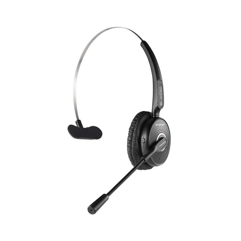 Promate Wireless Bluetooth Over the Head Headset with Noise Cancelling Mic - Engage