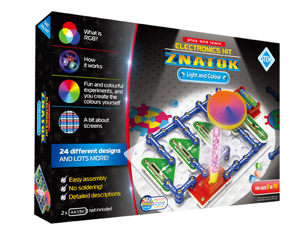 Znatok Electronic RGB Set (15 Experiments)