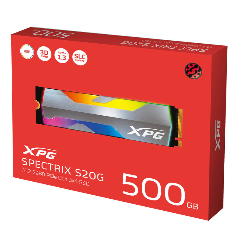XPG SPECTRIX S20G PCIe M.2 NVMe Internal SSD - 500GB