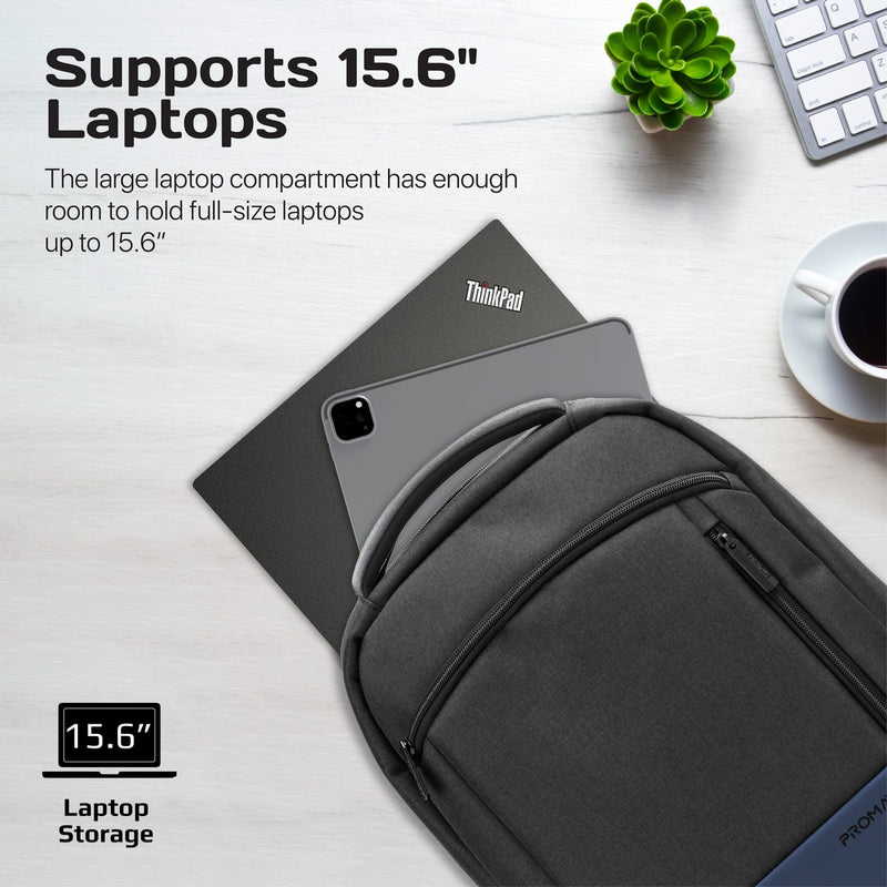 Promate 15.6” Laptop Backpack • Satchel-BP