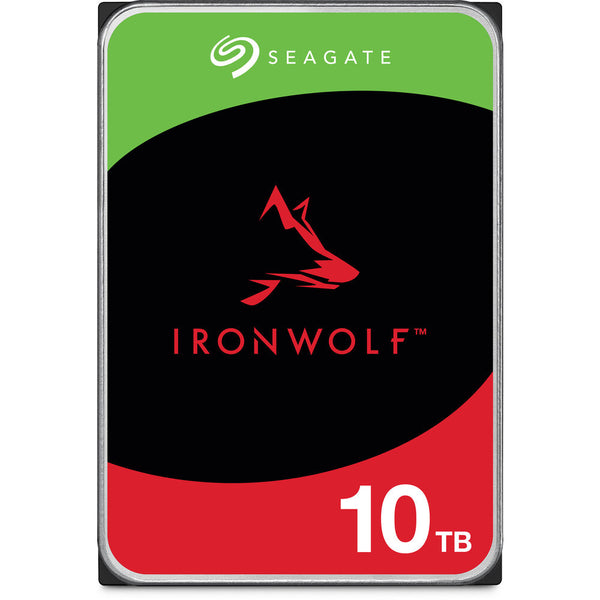 Seagate IronWolf ST10000VN0004 محرك الأقراص الصلبة الداخلي 3.5 "10000 جيجابايت Serial ATA III