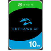 محرك أقراص ثابتة للمراقبة الداخلية Seagate SkyHawk AI مقاس 3.5 بوصة - سعة 10 تيرابايت