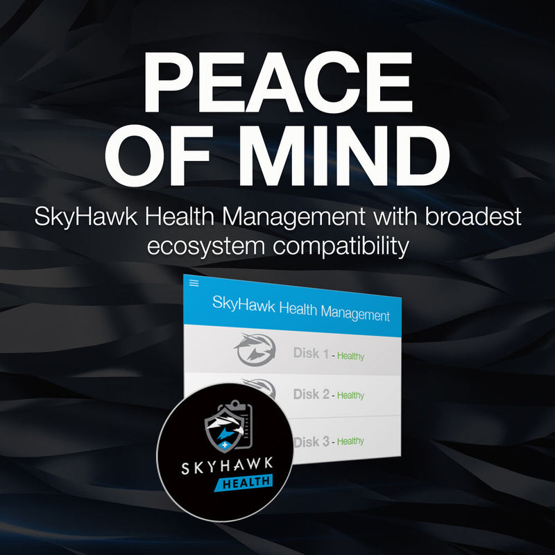 Seagate SkyHawk AI 3.5" Internal Surveillance HDD - 10TB