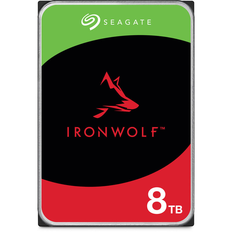 Seagate IronWolf ST8000VN0022 محرك الأقراص الصلبة الداخلي 3.5 "8000 جيجابايت Serial ATA III