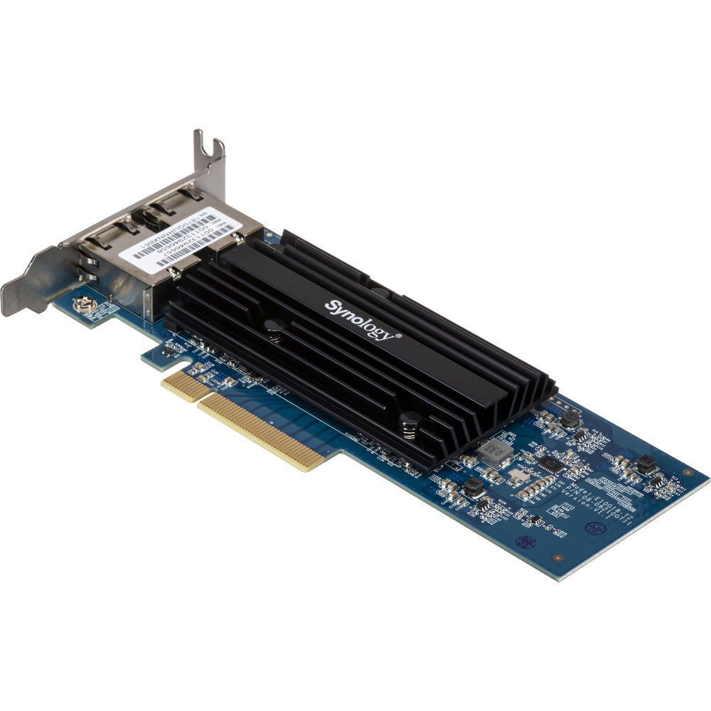Synology E10G18-T2 Dual-Port 10GbE PCIe 3.0 x8 Adapter – 2x RJ-45