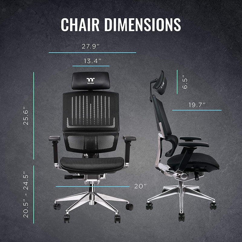 Thermaltake CyberChair E500 Chair (Black)