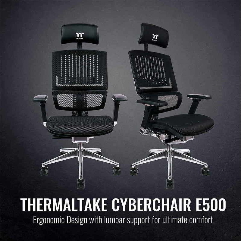 Thermaltake CyberChair E500 Chair (Black)