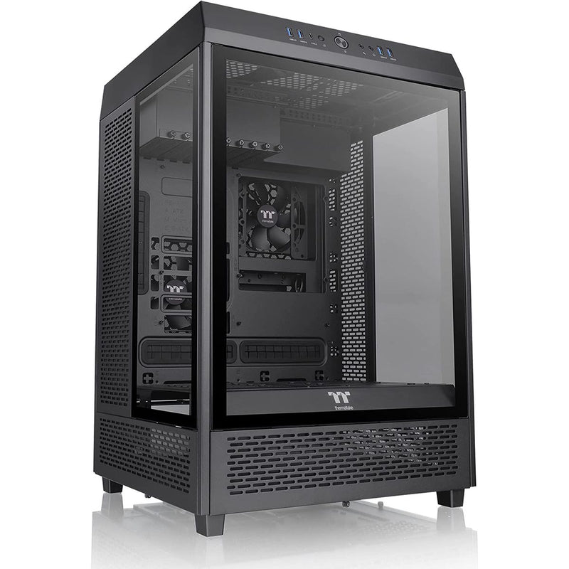 هيكل Thermaltake Tower 500 Mid Tower مزود بثلاثة ألواح من الزجاج المقسى مقاس 4 مم