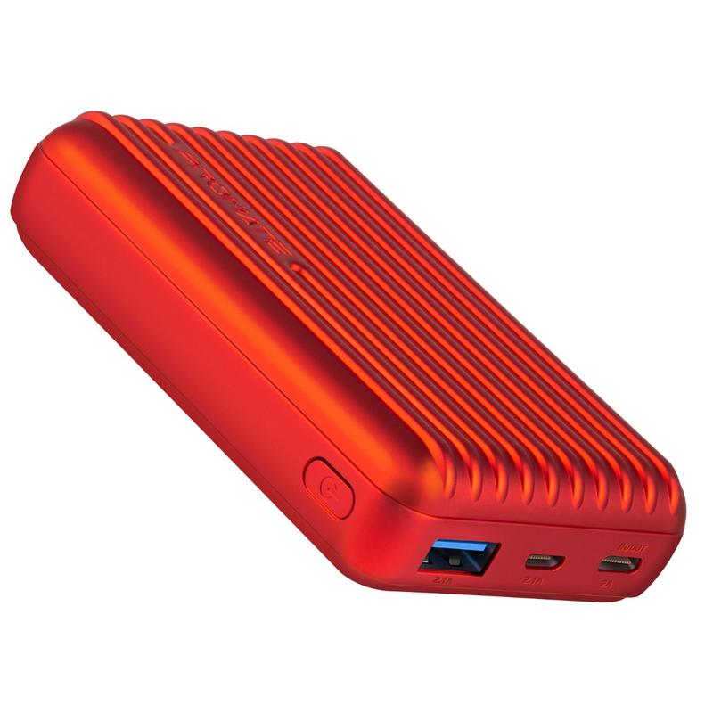 Promate 10000mAh Rugged Power Bank with USB-C Input & Output
