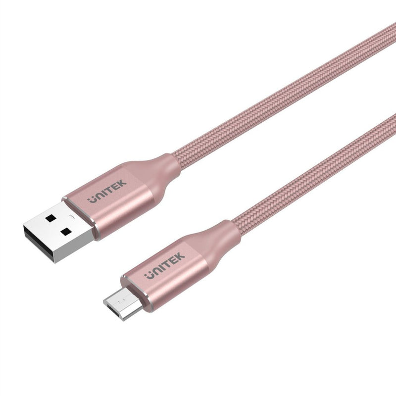 UNITEK USB 2.0 to Micro USB Charging Cable (Rose Gold Edition)