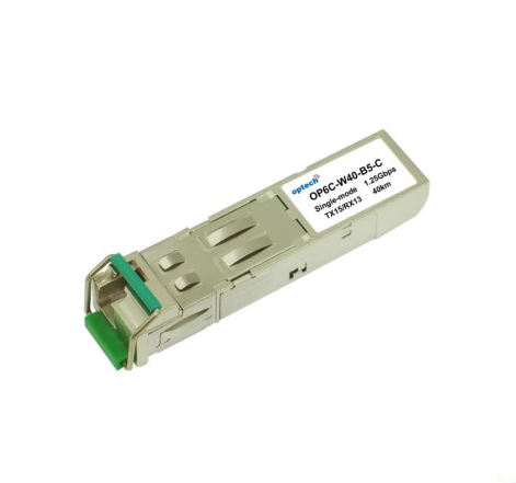 Optech SFP Transceivers 1G 1550/1490 LC 80KM OP6C-W80-55-CMG-1