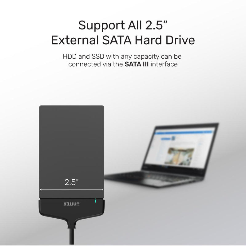Unitek USB C to 2.5" SATA III Adapter