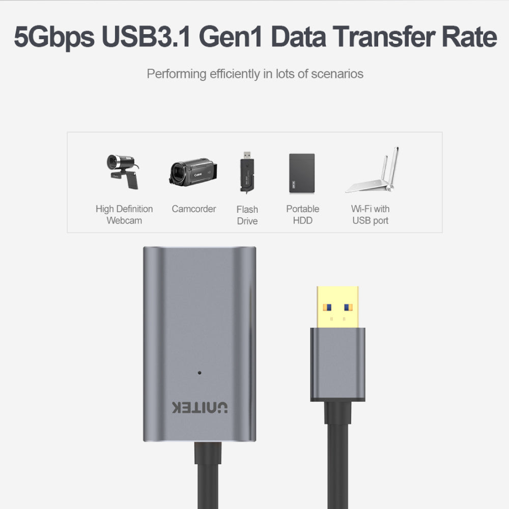 UNITEK USB 3.0 Extension Cable
