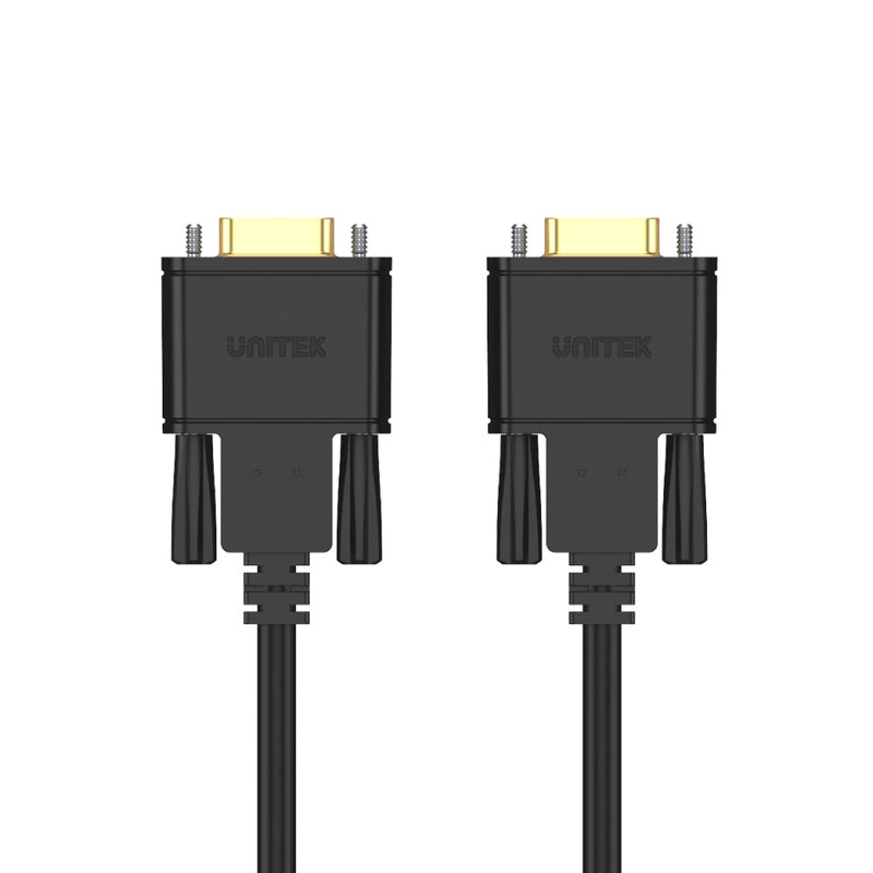 UNITEK DB9 (9 Pin) Straight Through Serial Cable, RS232 Compatible