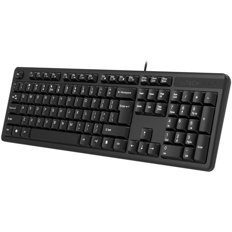 A4Tech KK-3 Multimedia FN Wired Keyboard - Arabic/English - KK-3 - Keyboards - alnabaa.com - النبع