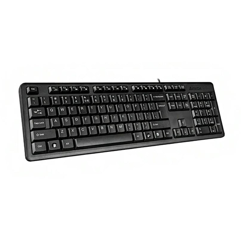A4Tech KK-3 Multimedia FN Wired Keyboard - Arabic/English - KK-3 - Keyboards - alnabaa.com - النبع