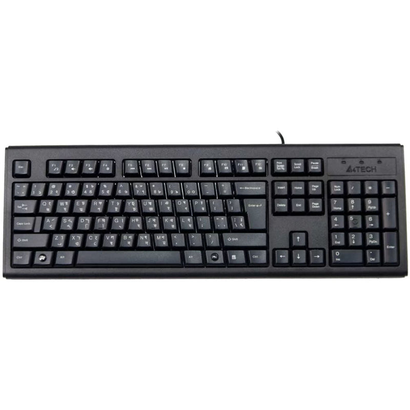 A4tech KRS-83 Wired Keyboard - Arabic - KRS-83 - Keyboards - alnabaa.com - النبع