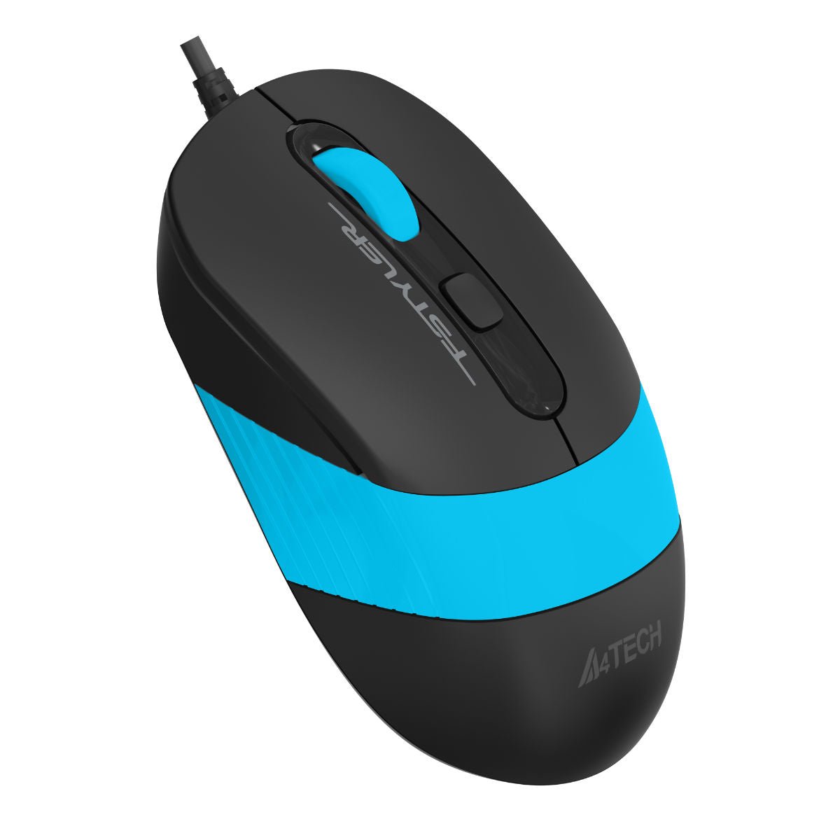 A4tech Optical Mouse FM10 - FM10 Blue - Mice - alnabaa.com - النبع