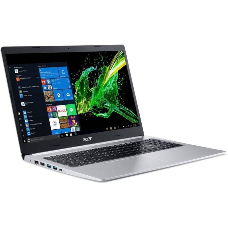 Acer Aspire 5 A515-45G 15.6" Laptop - AMD Ryzen 7 5700U - 8GB RAM - 1TB HDD - Radeon RX640 2GB - DOS ( Pure Silver) - NX.A8CEM.007 - Laptops - alnabaa.com - النبع