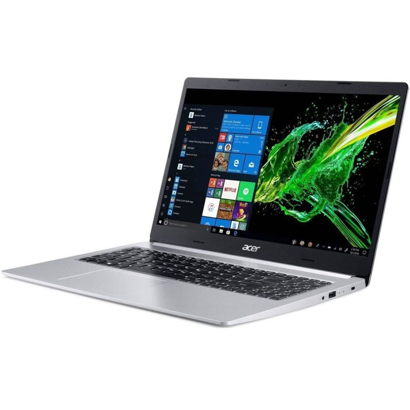 Acer Aspire 5 A515-45G 15.6" Laptop - AMD Ryzen 7 5700U - 8GB RAM - 1TB HDD - Radeon RX640 2GB - DOS ( Pure Silver) - NX.A8CEM.007 - Laptops - alnabaa.com - النبع