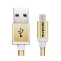 ADATA Braided Micro-USB Cable - 1m - AMUCAL-100CMK-CGD - USB Cables - alnabaa.com - النبع