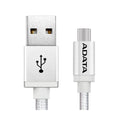 ADATA Braided Micro-USB Cable - 1m - AMUCAL-100CMK-CSV - USB Cables - alnabaa.com - النبع